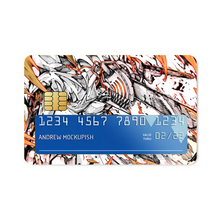 Load image into Gallery viewer, Anime Chainsaw Man Credit Card Skins (4-in-1 Pack)
