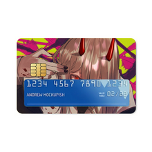 Load image into Gallery viewer, Anime Chainsaw Man Credit Card Skins (4-in-1 Pack)