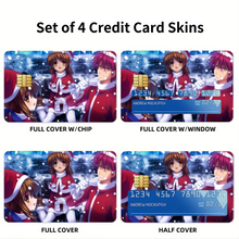 Load image into Gallery viewer, Anime Clannad Credit Card Skins (4-in-1 Pack)