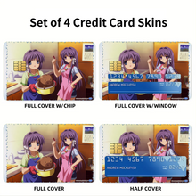 Load image into Gallery viewer, Anime Clannad Credit Card Skins (4-in-1 Pack)
