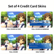 Load image into Gallery viewer, Anime Clannad Credit Card Skins (4-in-1 Pack)