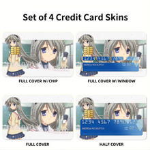 Load image into Gallery viewer, Anime Clannad Credit Card Skins (4-in-1 Pack)