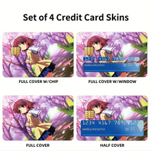 Load image into Gallery viewer, Anime Clannad Credit Card Skins (4-in-1 Pack)