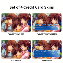 Load image into Gallery viewer, Anime Clannad Credit Card Skins (4-in-1 Pack)