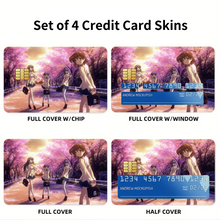 Load image into Gallery viewer, Anime Clannad Credit Card Skins (4-in-1 Pack)