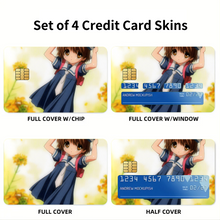 Load image into Gallery viewer, Anime Clannad Credit Card Skins (4-in-1 Pack)