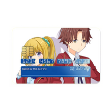 Load image into Gallery viewer, Anime Classroom of the Elite Credit Card Skins (4-in-1 Pack)