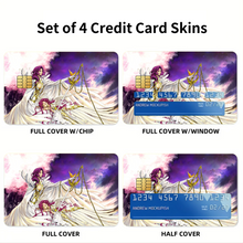 Load image into Gallery viewer, Anime Code Geass Credit Card Skins (4-in-1 Pack)