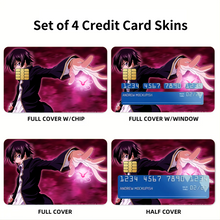Load image into Gallery viewer, Anime Code Geass Credit Card Skins (4-in-1 Pack)