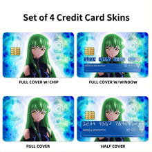 Load image into Gallery viewer, Anime Code Geass Credit Card Skins (4-in-1 Pack)