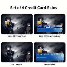 Load image into Gallery viewer, Anime Code Geass Credit Card Skins (4-in-1 Pack)