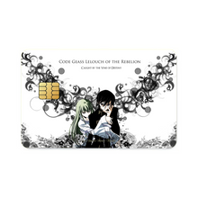 Load image into Gallery viewer, Anime Code Geass Credit Card Skins (4-in-1 Pack)