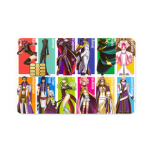 Load image into Gallery viewer, Anime Code Geass Credit Card Skins (4-in-1 Pack)