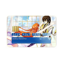 Load image into Gallery viewer, Anime Code Geass Credit Card Skins (4-in-1 Pack)