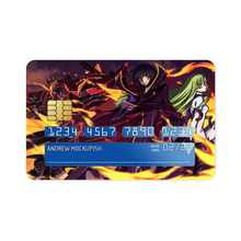 Load image into Gallery viewer, Anime Code Geass Credit Card Skins (4-in-1 Pack)