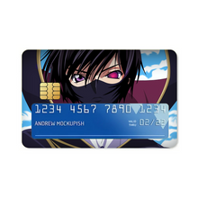 Load image into Gallery viewer, Anime Code Geass Credit Card Skins (4-in-1 Pack)