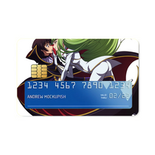 Load image into Gallery viewer, Anime Code Geass Credit Card Skins (4-in-1 Pack)