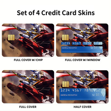 Load image into Gallery viewer, Anime Code Geassr Credit Card Skins (4-in-1 Pack)