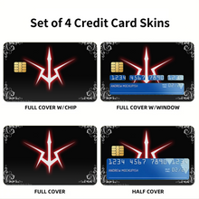 Load image into Gallery viewer, Anime Code Geassr Credit Card Skins (4-in-1 Pack)