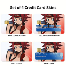 Load image into Gallery viewer, Anime Code Geassr Credit Card Skins (4-in-1 Pack)