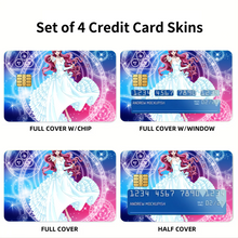 Load image into Gallery viewer, Anime Code Geassr Credit Card Skins (4-in-1 Pack)