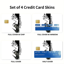 Load image into Gallery viewer, Anime Cowboy Bebop Credit Card Skins (4-in-1 Pack)