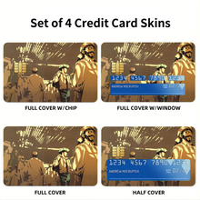 Load image into Gallery viewer, Anime Cowboy Bebop Credit Card Skins (4-in-1 Pack)