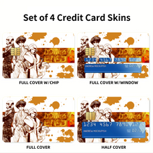 Load image into Gallery viewer, Anime Cowboy Bebop Credit Card Skins (4-in-1 Pack)