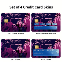 Load image into Gallery viewer, Anime Cowboy Bebop Credit Card Skins (4-in-1 Pack)