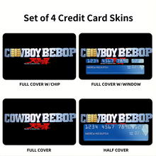 Load image into Gallery viewer, Anime Cowboy Bebop Credit Card Skins (4-in-1 Pack)