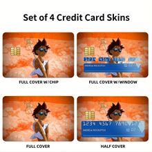 Load image into Gallery viewer, Anime Cowboy Bebop Credit Card Skins (4-in-1 Pack)