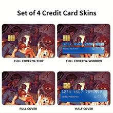 Load image into Gallery viewer, Anime Cowboy Bebop Credit Card Skins (4-in-1 Pack)