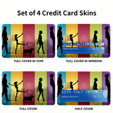 Load image into Gallery viewer, Anime Cowboy Bebop Credit Card Skins (4-in-1 Pack)