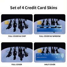 Load image into Gallery viewer, Anime Cowboy Bebop Credit Card Skins (4-in-1 Pack)