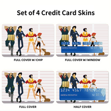 Load image into Gallery viewer, Anime Cowboy Bebop Credit Card Skins (4-in-1 Pack)