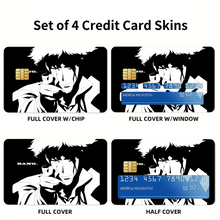 Load image into Gallery viewer, Anime Cowboy Bebop Credit Card Skins (4-in-1 Pack)