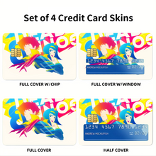 Load image into Gallery viewer, Anime Cowboy Bebop Credit Card Skins (4-in-1 Pack)