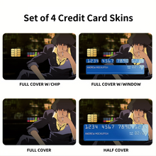 Load image into Gallery viewer, Anime Cowboy Bebop Credit Card Skins (4-in-1 Pack)