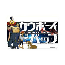 Load image into Gallery viewer, Anime Cowboy Bebop Credit Card Skins (4-in-1 Pack)