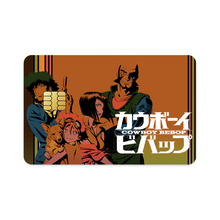 Load image into Gallery viewer, Anime Cowboy Bebop Credit Card Skins (4-in-1 Pack)