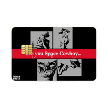Load image into Gallery viewer, Anime Cowboy Bebop Credit Card Skins (4-in-1 Pack)
