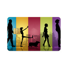 Load image into Gallery viewer, Anime Cowboy Bebop Credit Card Skins (4-in-1 Pack)