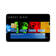 Load image into Gallery viewer, Anime Cowboy Bebop Credit Card Skins (4-in-1 Pack)
