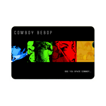 Load image into Gallery viewer, Anime Cowboy Bebop Credit Card Skins (4-in-1 Pack)
