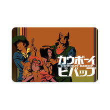 Load image into Gallery viewer, Anime Cowboy Bebop Credit Card Skins (4-in-1 Pack)