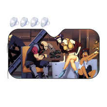 Load image into Gallery viewer, Anime Cowboy Bebopr Car Sunshade