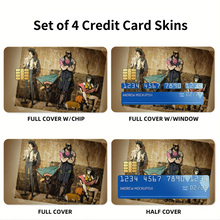 Load image into Gallery viewer, Anime Cowboy Bebopr Credit Card Skins (4-in-1 Pack)