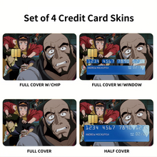 Load image into Gallery viewer, Anime Cowboy Bebopr Credit Card Skins (4-in-1 Pack)