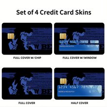Load image into Gallery viewer, Anime Cowboy Bebopr Credit Card Skins (4-in-1 Pack)