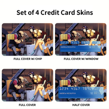 Load image into Gallery viewer, Anime Cowboy Bebopr Credit Card Skins (4-in-1 Pack)